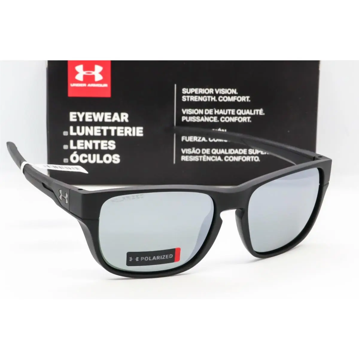 UA  Pulse Sunglasses Choose Your Color Polarized Black / Grey Polarized by Under Armour