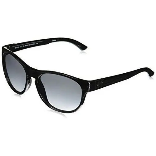 Under Armour Unisex-adult Glimpse Rl Sunglasses Round Sunglasses Satin Carbon / Gray With Infrared Mirror