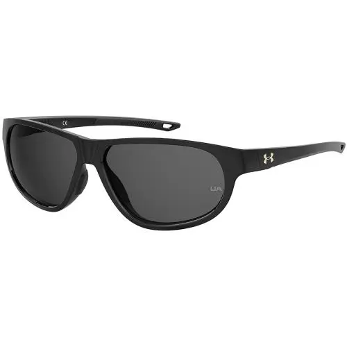 Under Armour Women`s UA Intensity Oval Sunglasses - Black Frame/grey Lens - Black/Grey, Frame: Black, Lens: Grey
