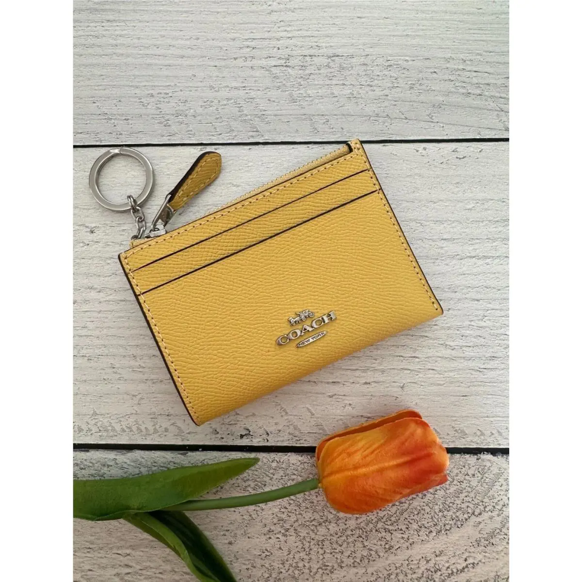 Coach Mini Skinny Id Case Leather 88250