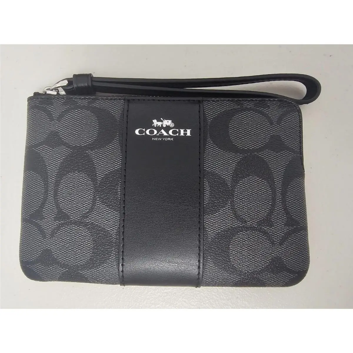 Women`s Small Wristlet Black by Coach