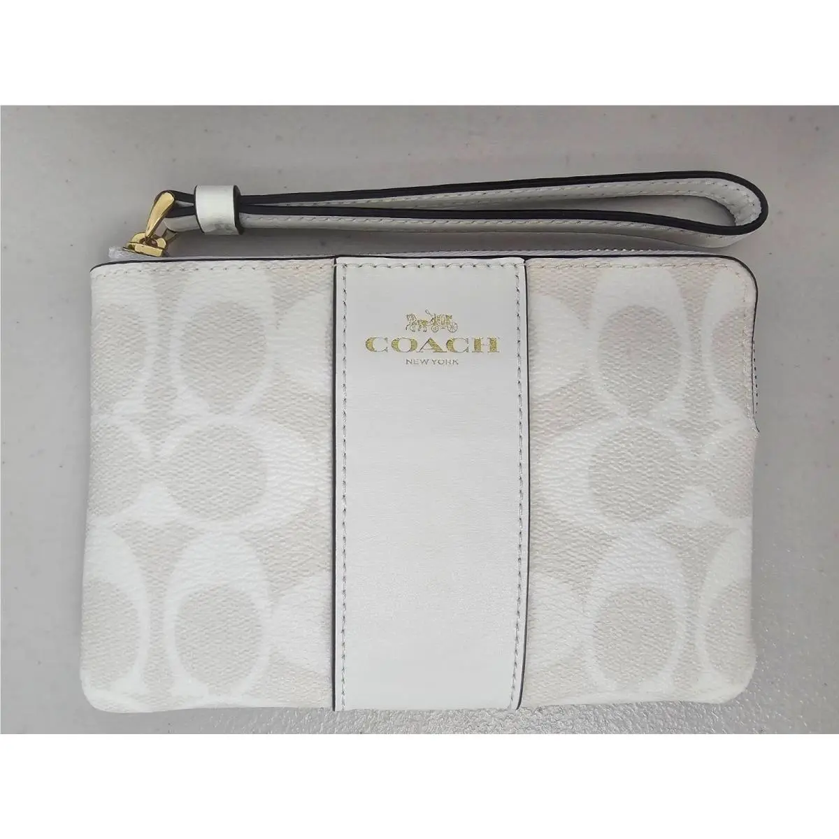 Women`s Small Wristlet Withe by Coach