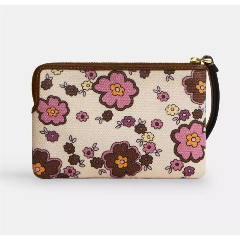Coach wallet  - Multicolor, way: Lemon Print - Garden Glade Multi - CBB80 203
