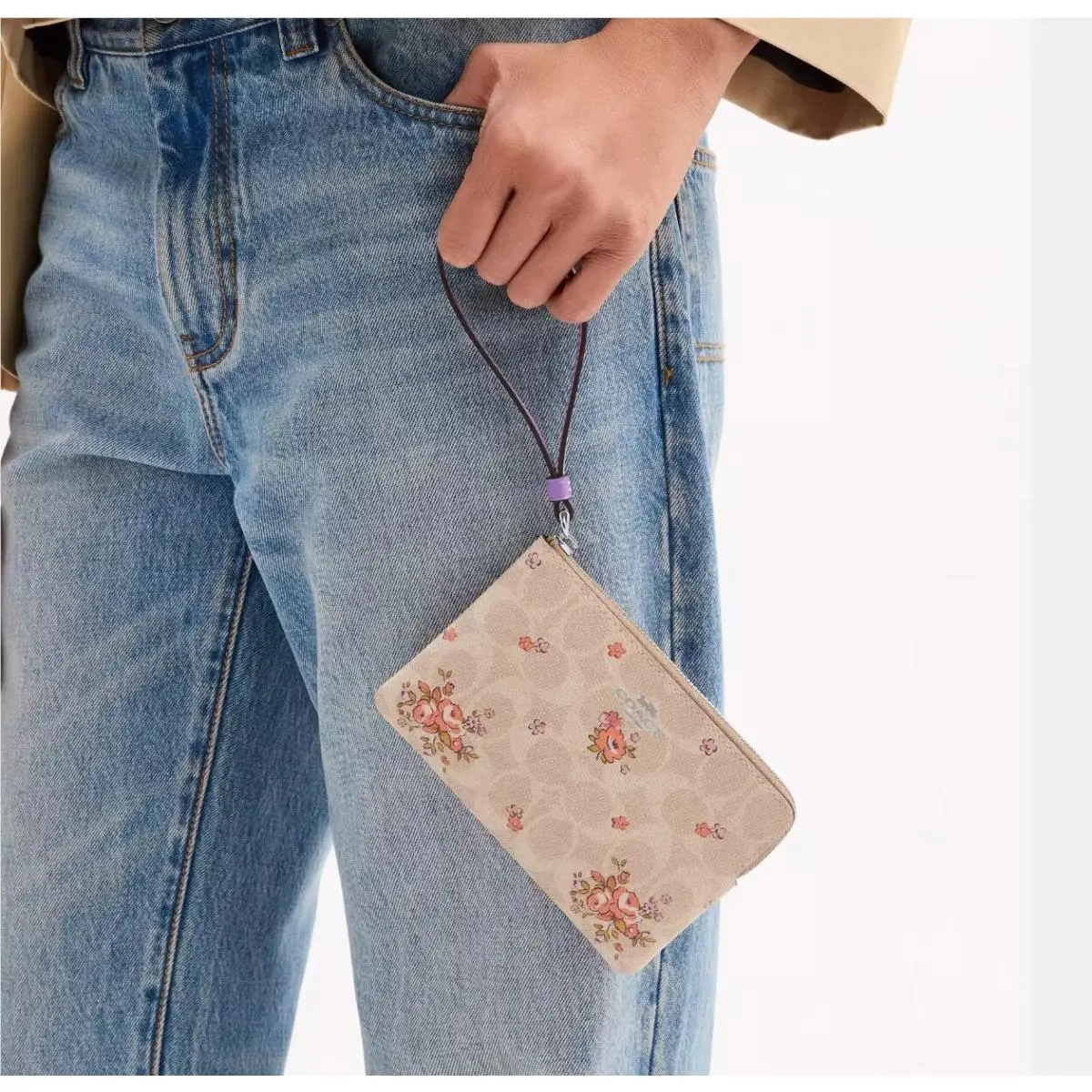 Coach wallet  - Multicolor, way: Lemon Print - Garden Glade Multi - CBB80 80