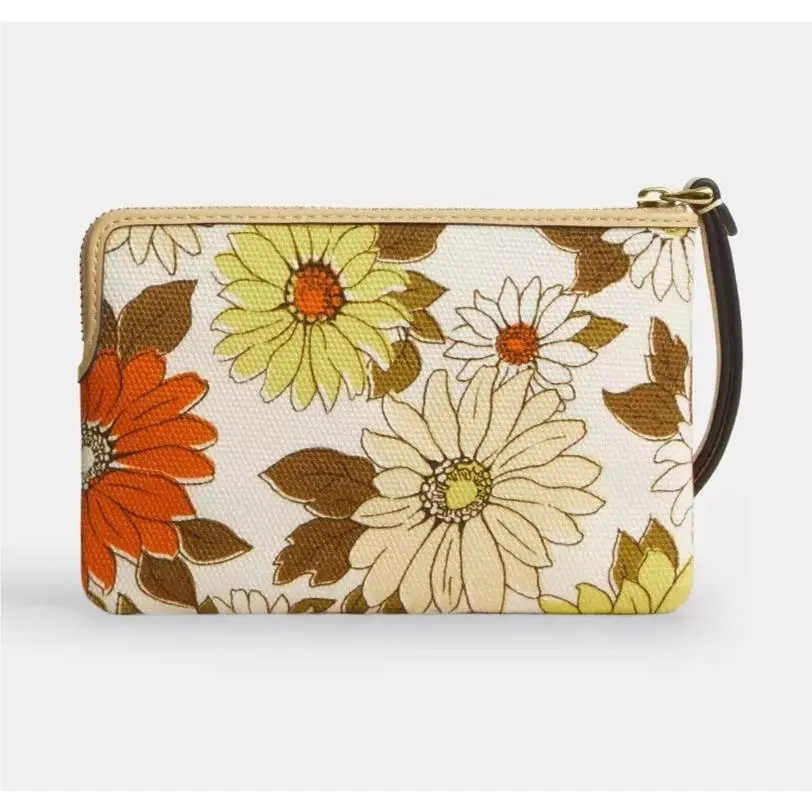 Coach wallet  - Multicolor, way: Lemon Print - Garden Glade Multi - CBB80 208