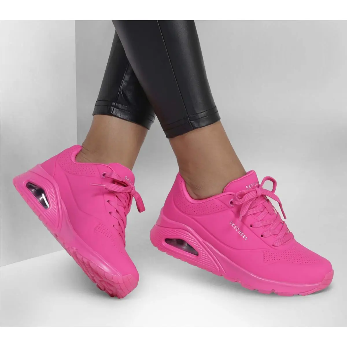 Skechers shoes - Uno - Night Shades - Uno Night Shades - 73667 - Hot Pink 0