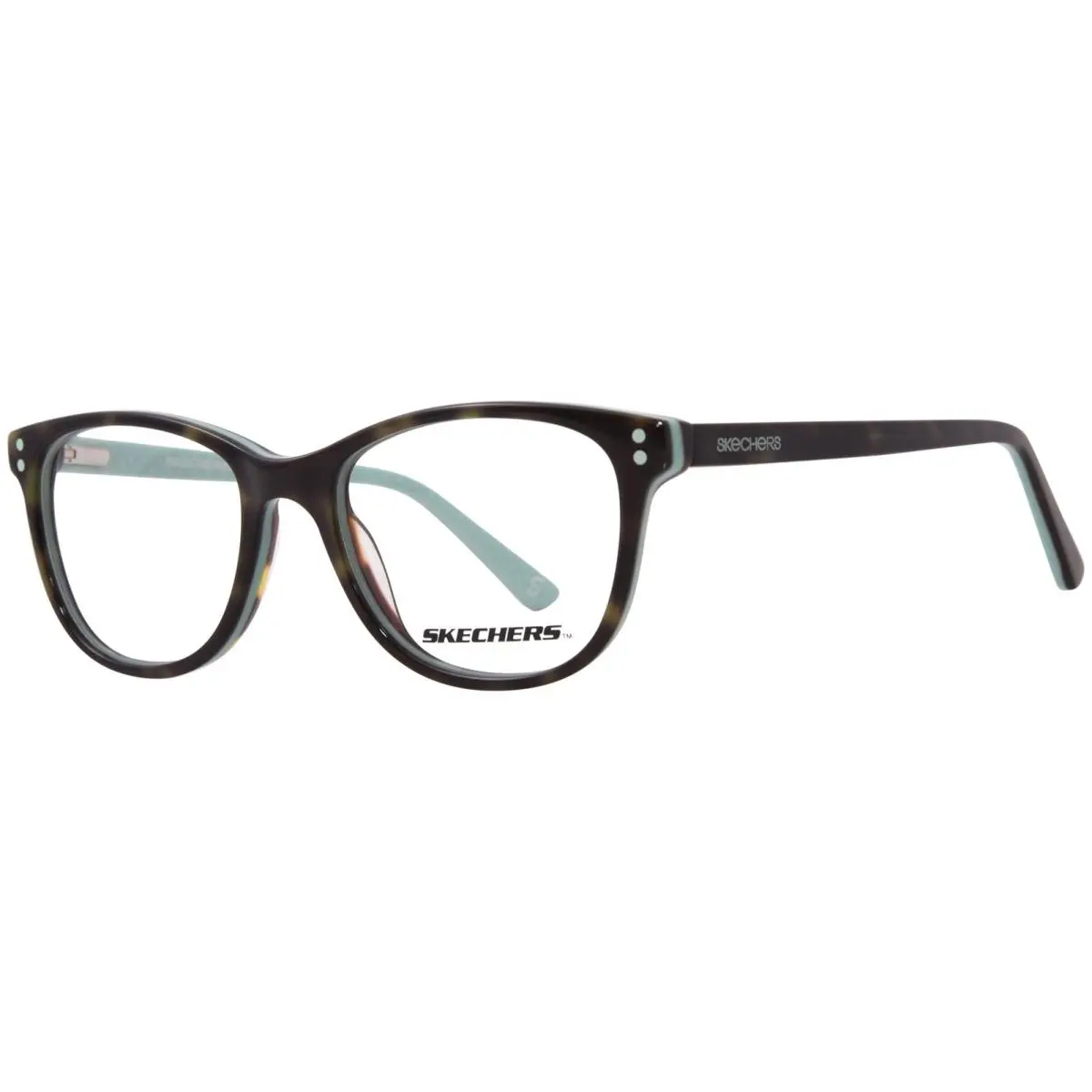 Skechers SE1631 056 Eyeglasses Youth Kids Havana/multi Full Rim Round Shape 47mm