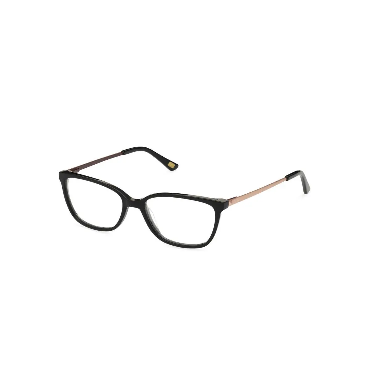 SE 50029 Shiny Black / Satin Rose Gold 001 Size 49 Eyeglasses by Skechers
