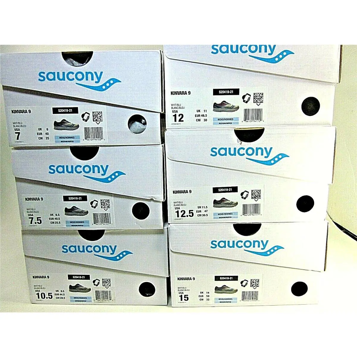Saucony shoes - Saucony Kinvara 9 - Kinvara - S20418-21 - White/Blue 4
