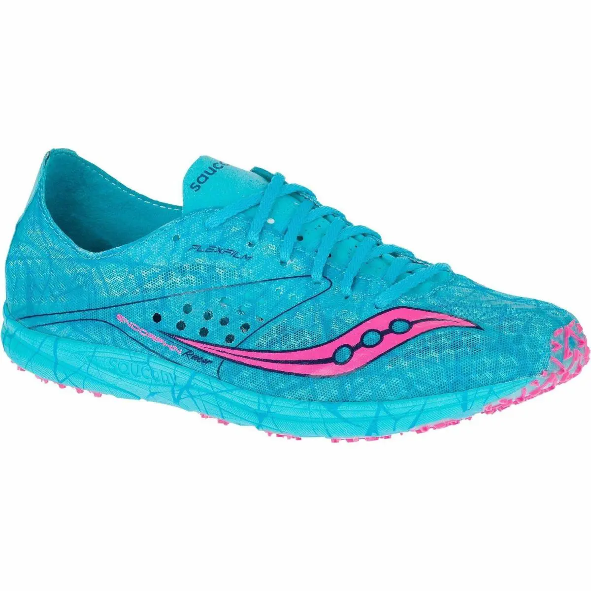 Saucony shoes - Blue/Pink 3