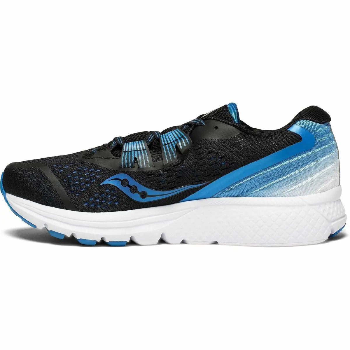 S20369-4 Mens Saucony Zealot Iso 3 - Black/Blue/White
