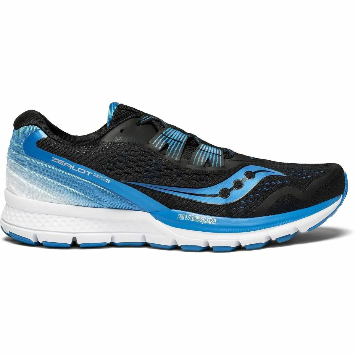 Saucony shoes - Black/Blue/White 5