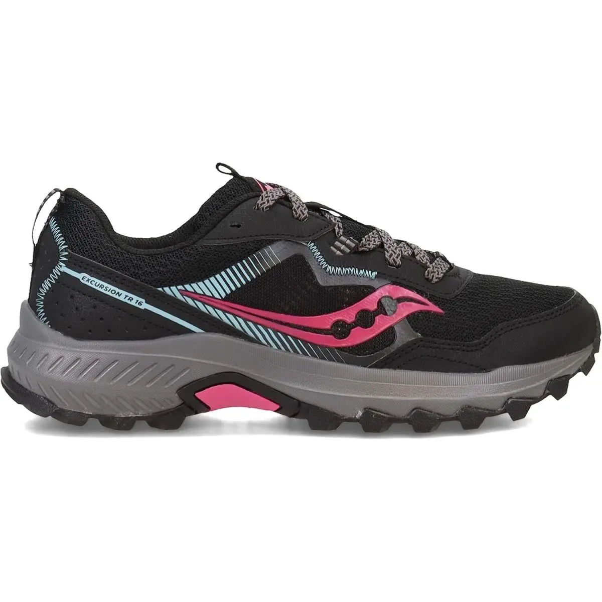 Saucony shoes - Black/Fuchsia 9