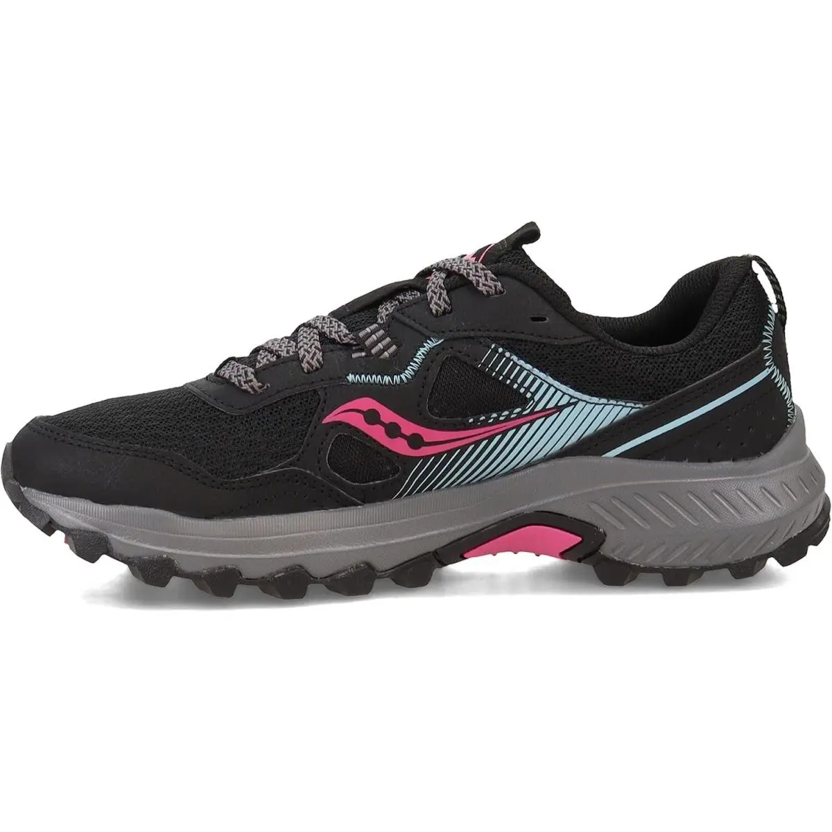 Saucony shoes - Black/Fuchsia 11