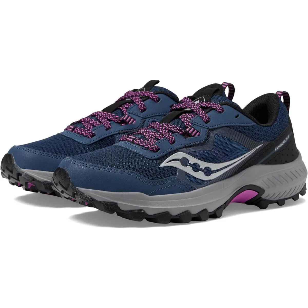 Saucony shoes - Black/Fuchsia 31