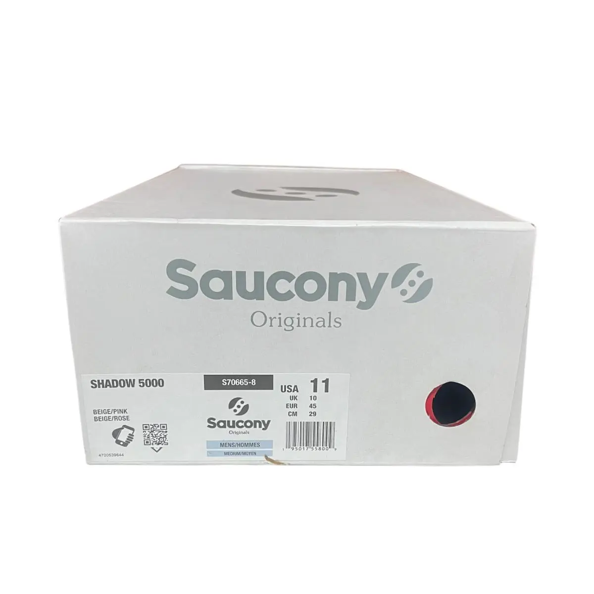 S70665-8 Saucony Originals Men s Shadow 5000 Beige Pink Running Shoes - Beige