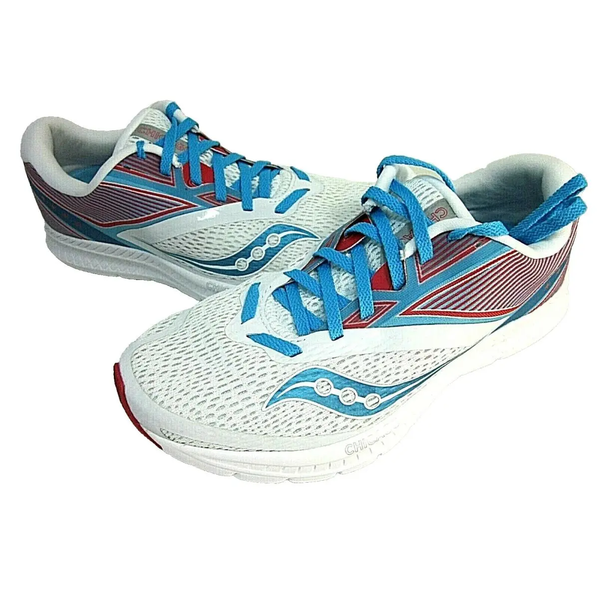 Saucony Men`s Kinvara 9 Running Shoe White/blue S20418-21 US Size 7 M