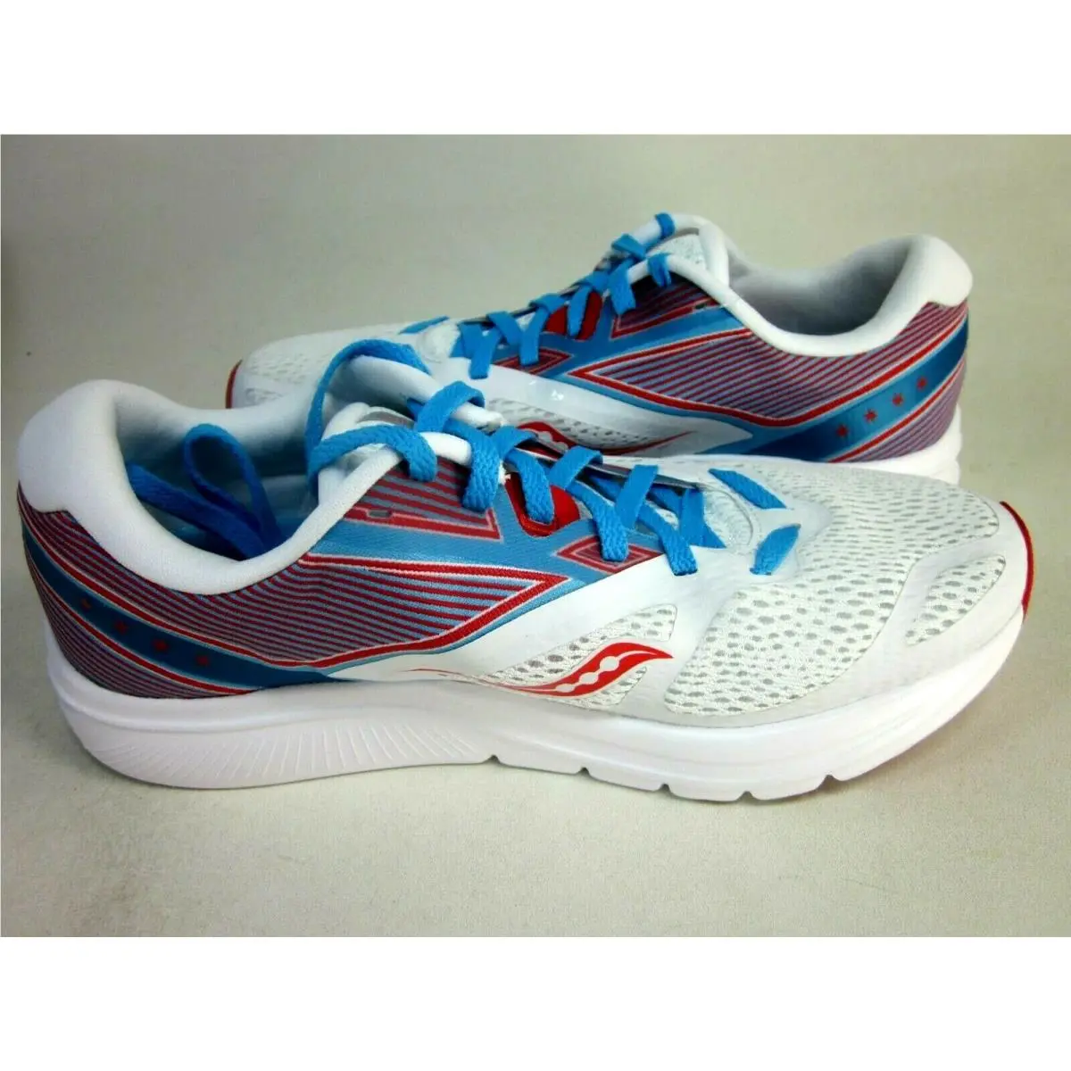 Saucony shoes - -21 - S20418 - White/blue (UPC: 886129941000) 2