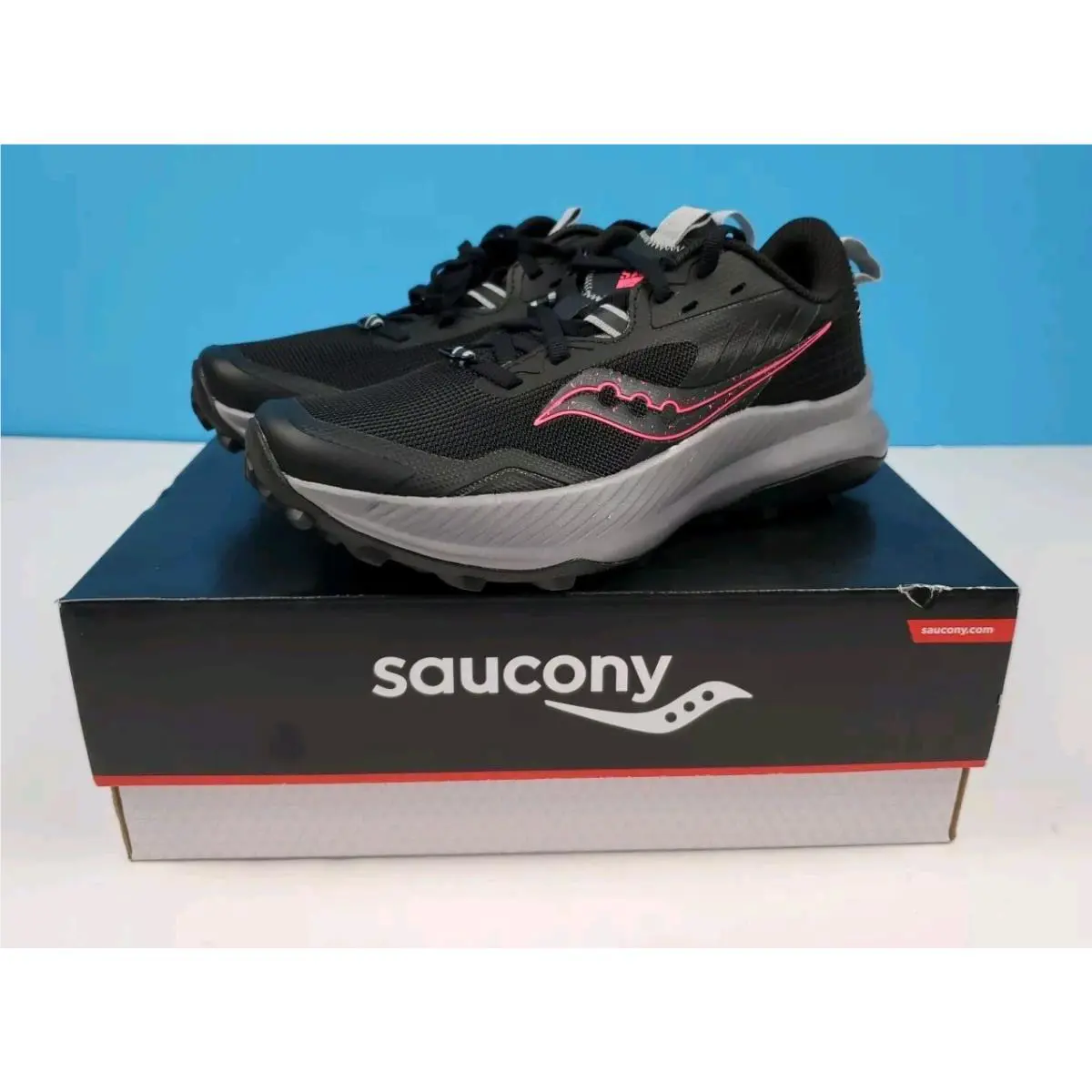 Saucony Women`s Blaze TR Trail Running Hiking Shoes Size 8