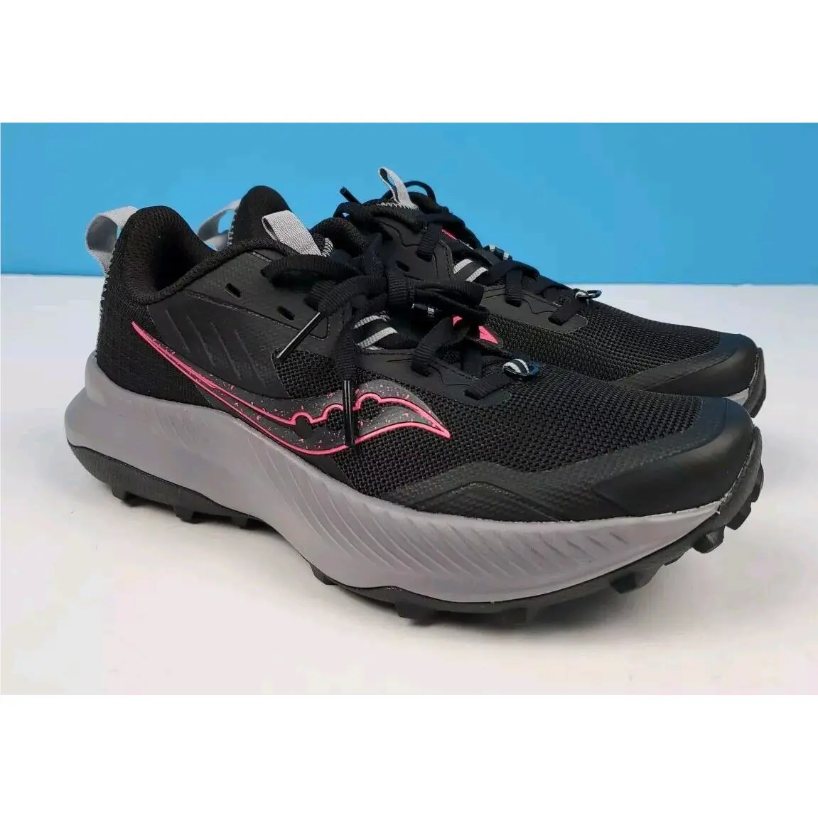 Saucony shoes Blaze - Black/Pink/Gray 0