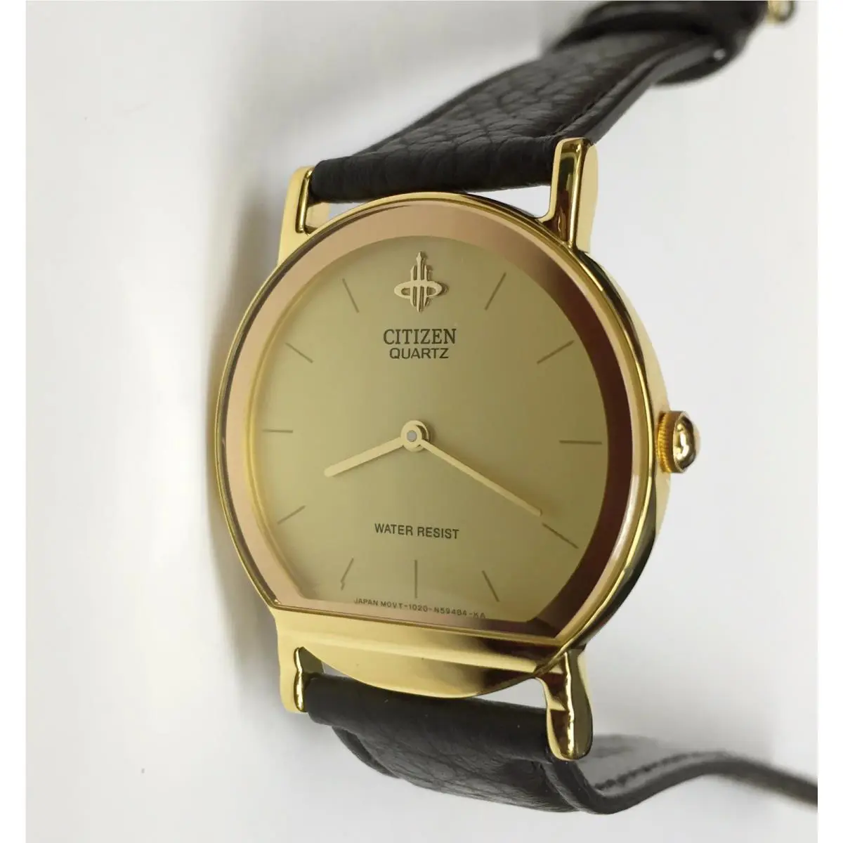 Japan Made Water Resistant Leather Watch 17mm 18mm Unisex Nos BB0322-07P by Citizen