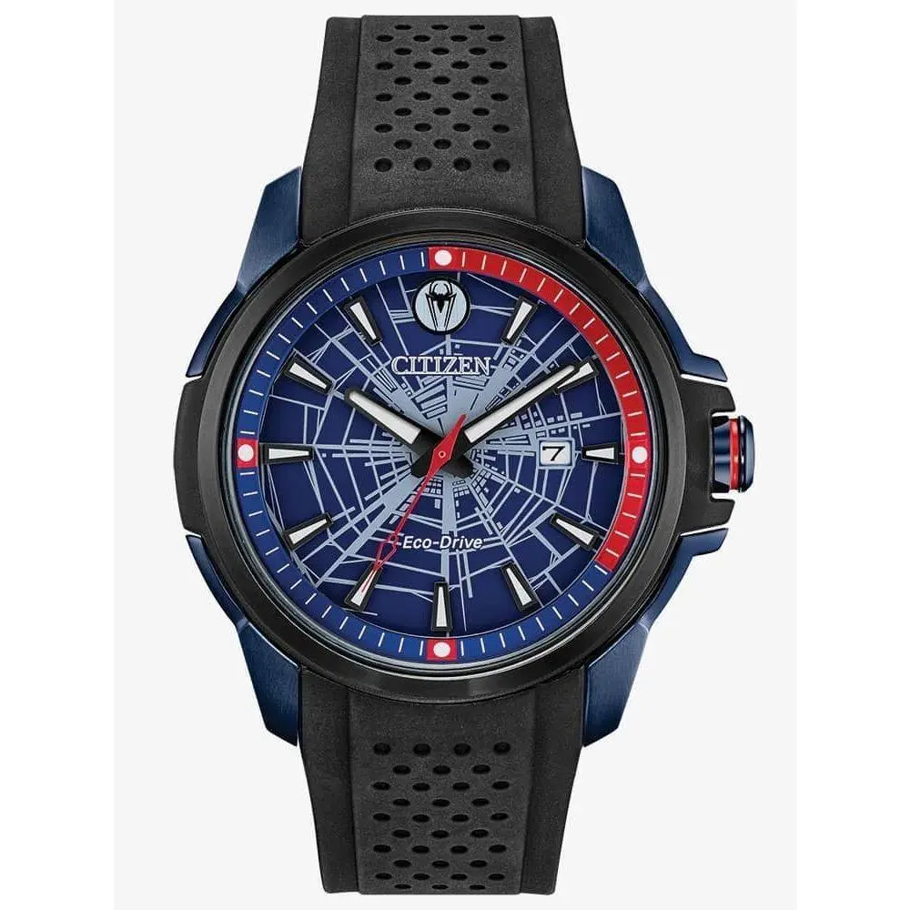 Citizen Marvel Spider-man Men`s Watch-AW1156-01W