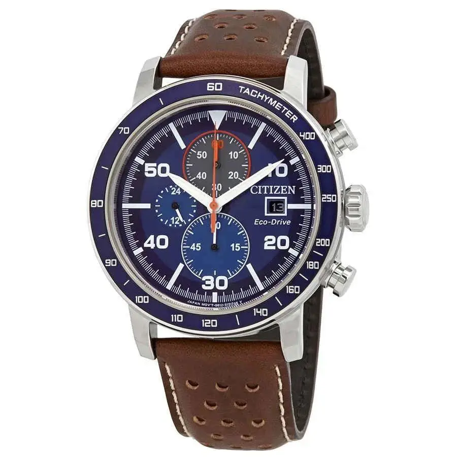 Citizen Brycen Men`s Chronograph Eco Drive Watch - CA0648-09L