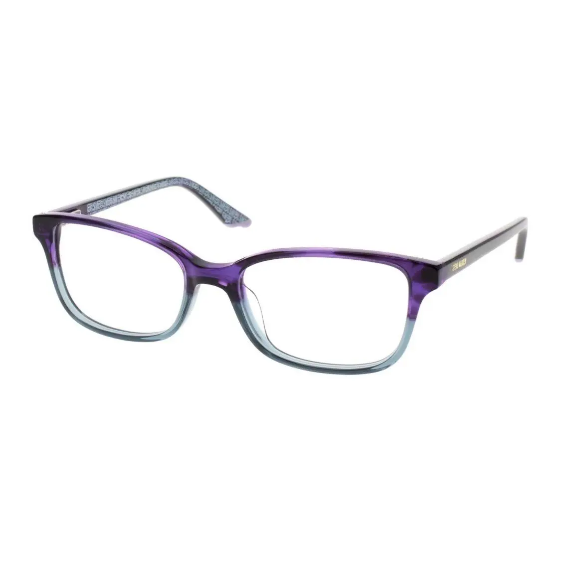 Shaya Purple Fade 48-15-130 Eyeglass Frame with Eyeglass Case by Steve Madden