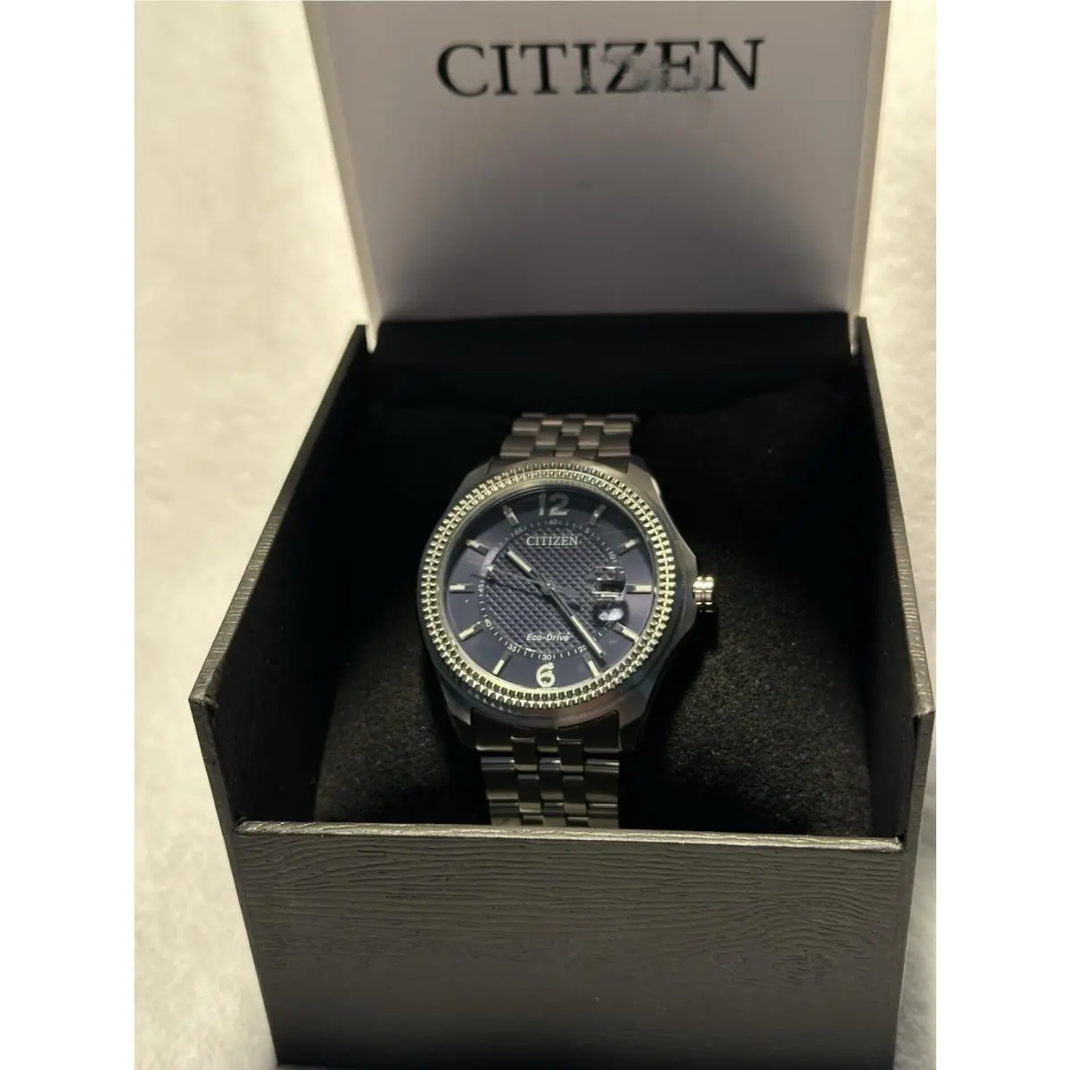 Citizen Corso Eco-drive Blue Dial Men`s Watch AW1740-54L - Blue, Dial: Blue, Band: Silver-tone
