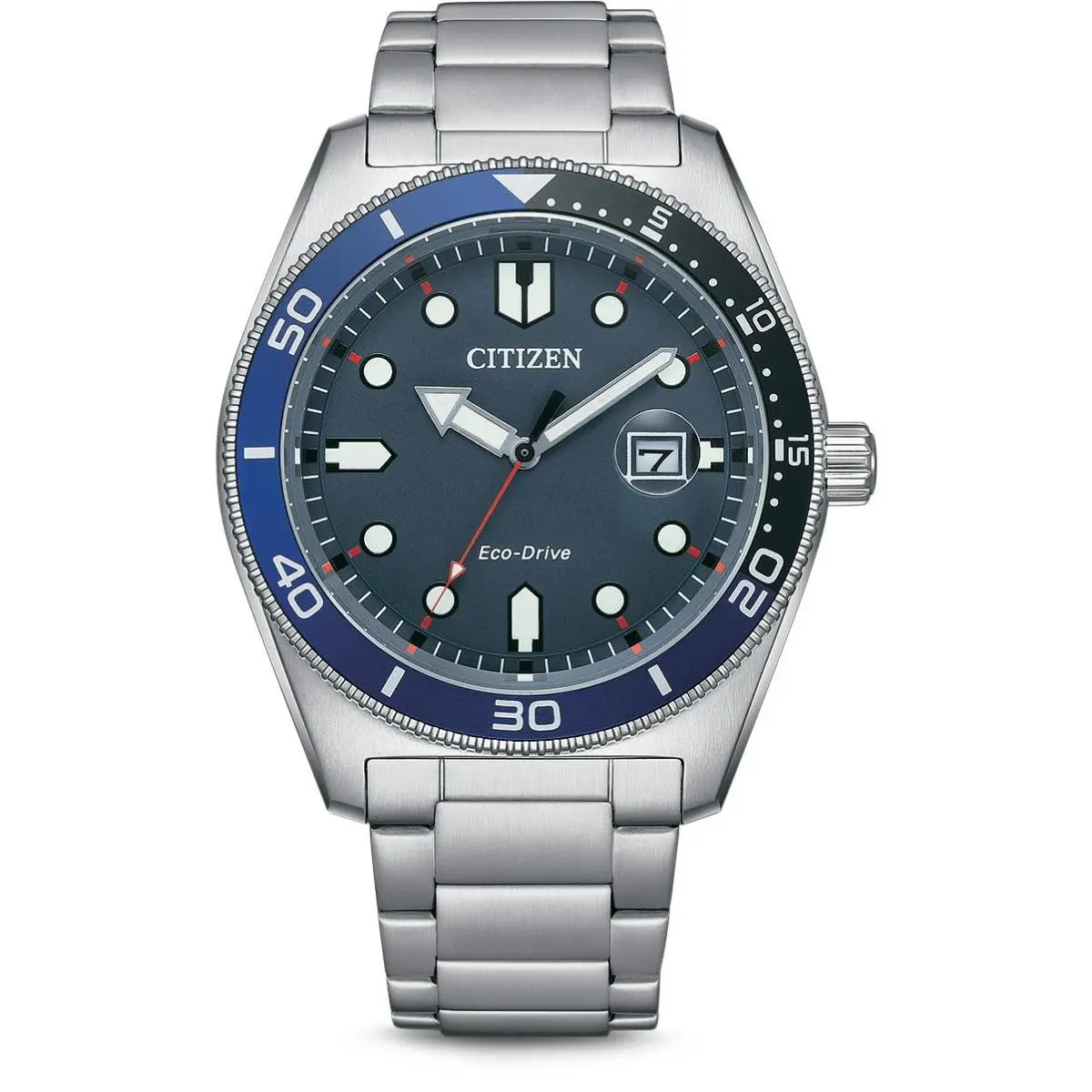 Men`s Eco-drive Blue Dial Watch - AW1761-89L by Citizen