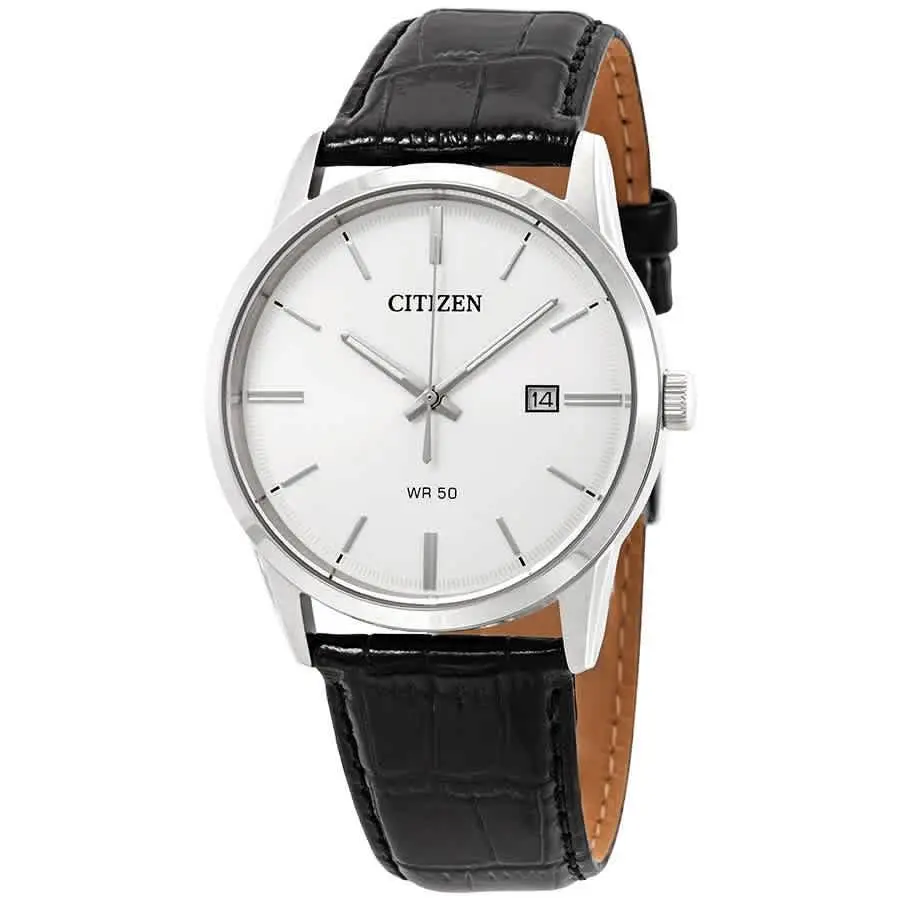 Citizen Quartz White Dial Men`s Watch BI5000-01A