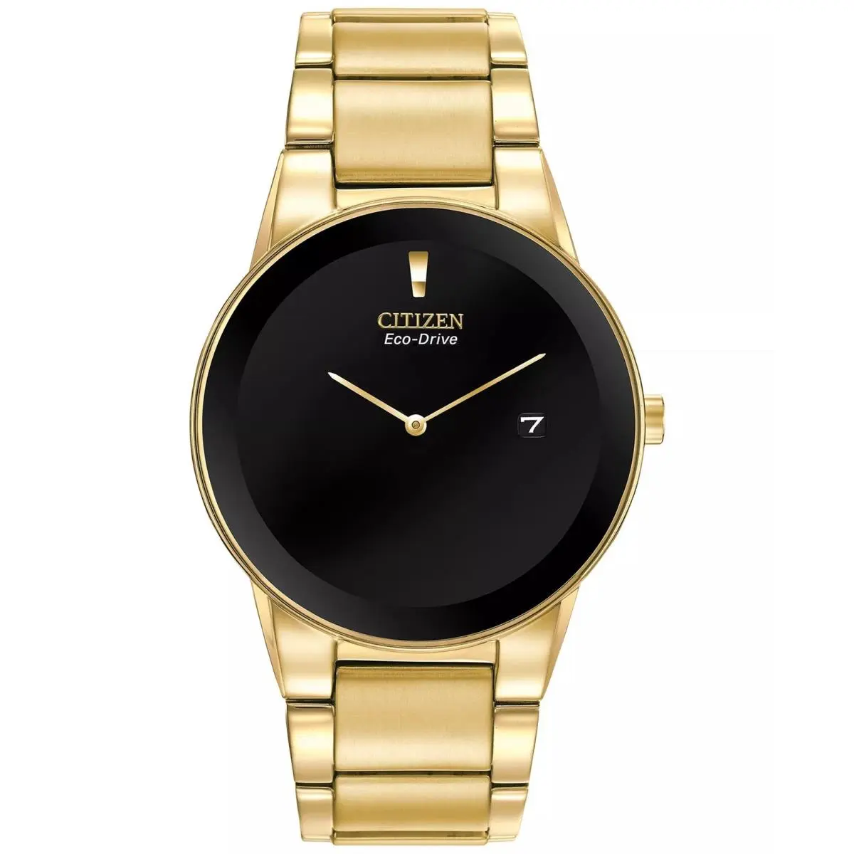 Men`s Axiom 40mm Eco-drive Date Watch AU1062-56E by Citizen