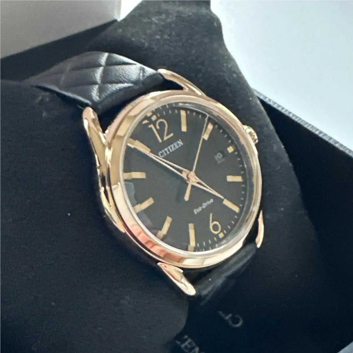 Citizen Drive Black Dial Ladies Watch FE6083-13E