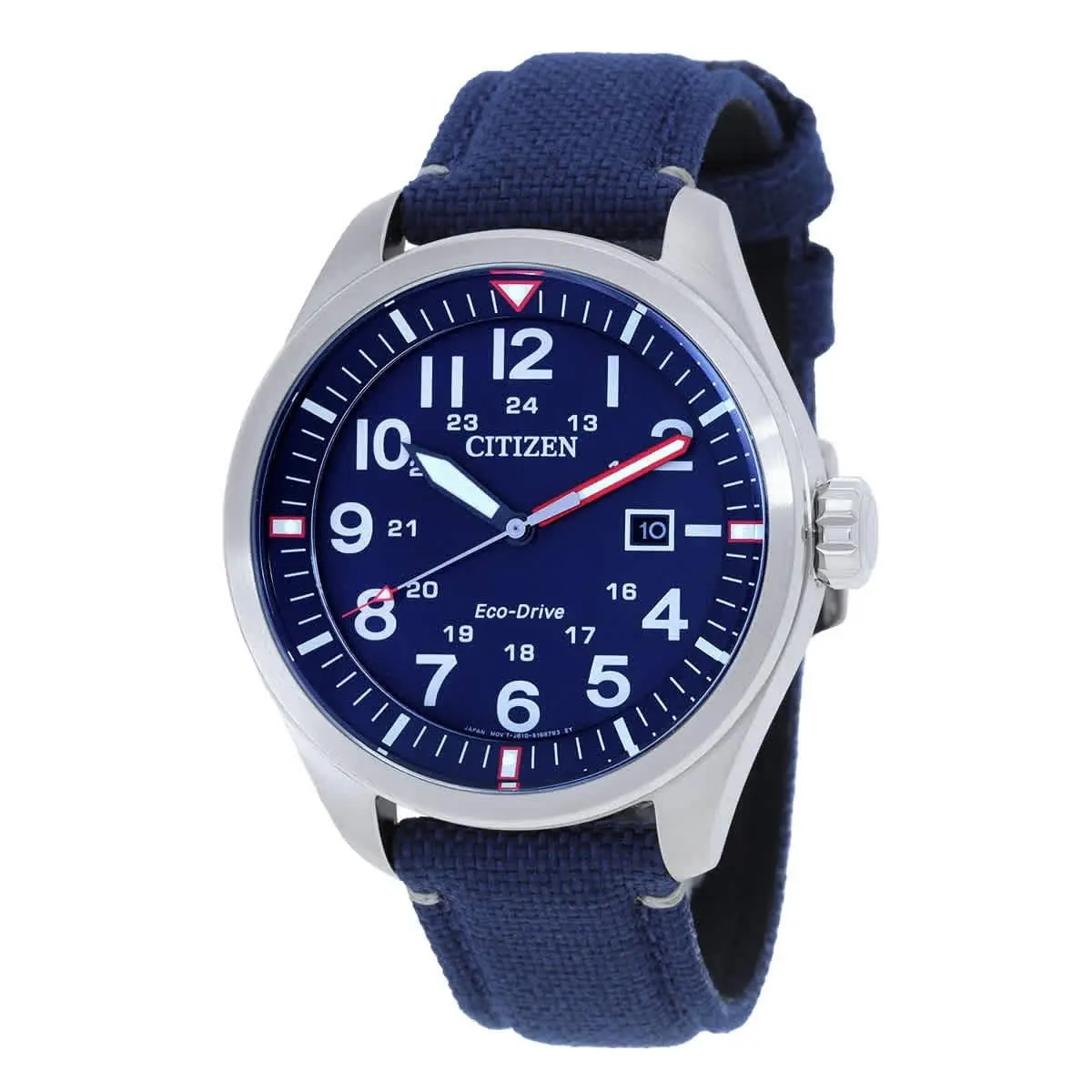 Eco-drive Blue Dial Men`s Watch AW5000-16L by Citizen