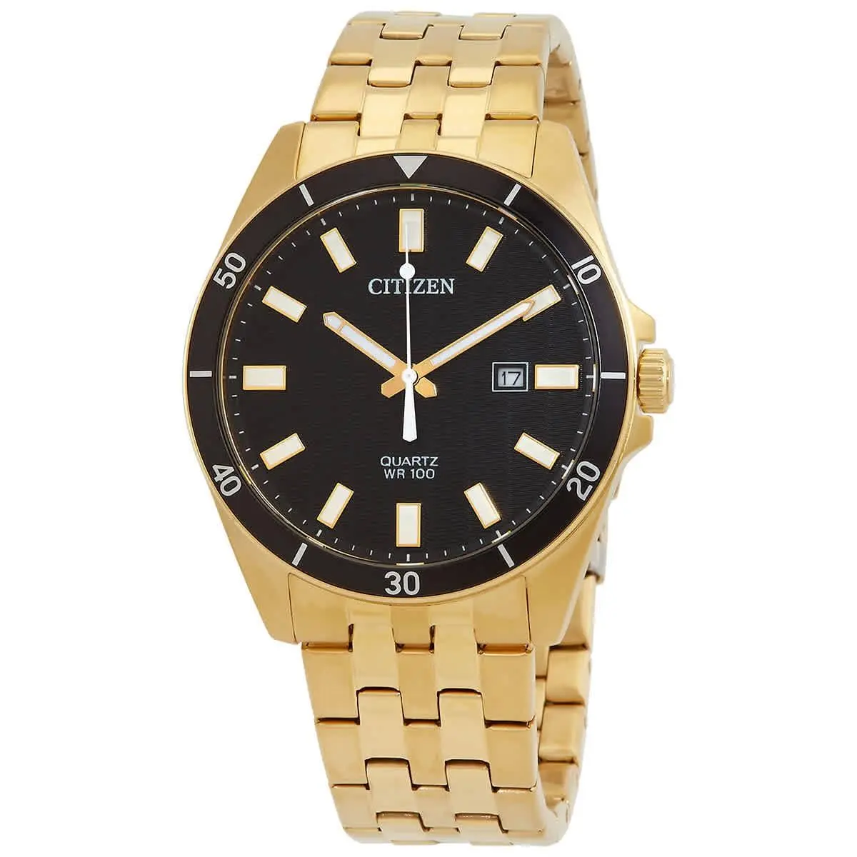 Citizen Quartz Black Dial Men`s Watch BI5052-59E