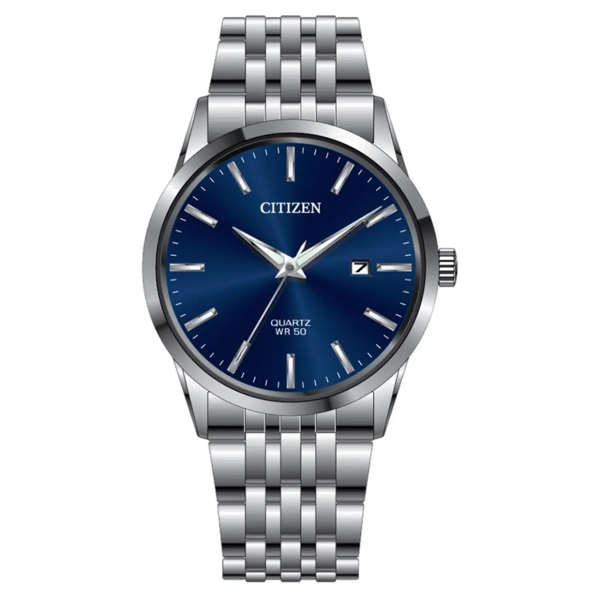 Citizen Dress Men`s Quartz Stainless Steel Watch - BI5000-87L