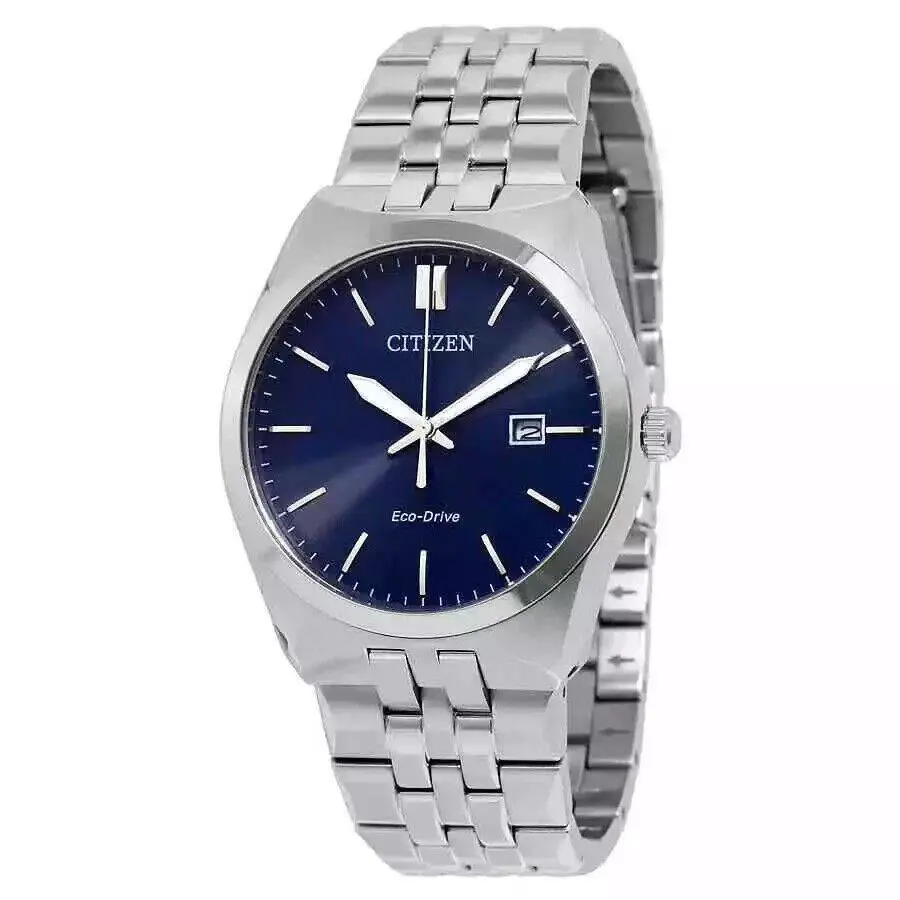 Men`s Corso Eco-drive Blue Dial Watch - BM7330-59L by Citizen