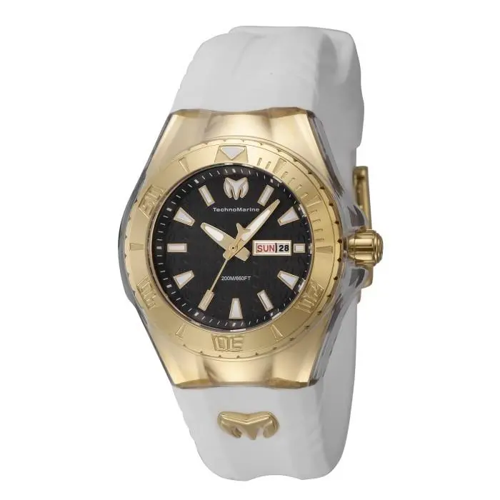 Technomarine Women`s Cruise Monogram 36.5mm Quartz Watch TM-122022