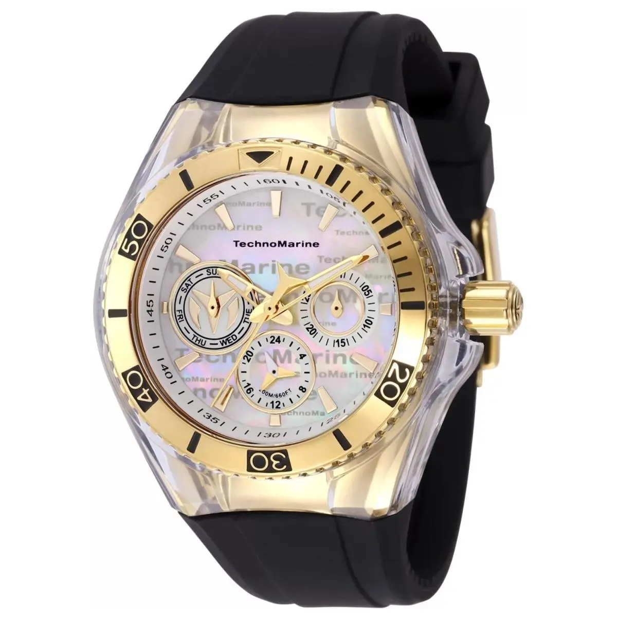Technomarine Women`s Cruise Silver Dial Watch - TM-120029 by TechnoMarine
