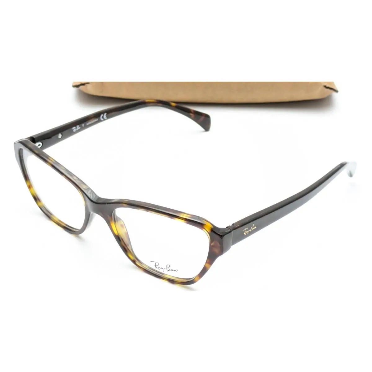 Ray-ban RB5341 2012 Cat Eye Brown Tortoise Women Eyeglasses 53mm