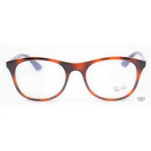 Ray Ban RB7085 5585 Tortoise/navy Eyeglasses 50