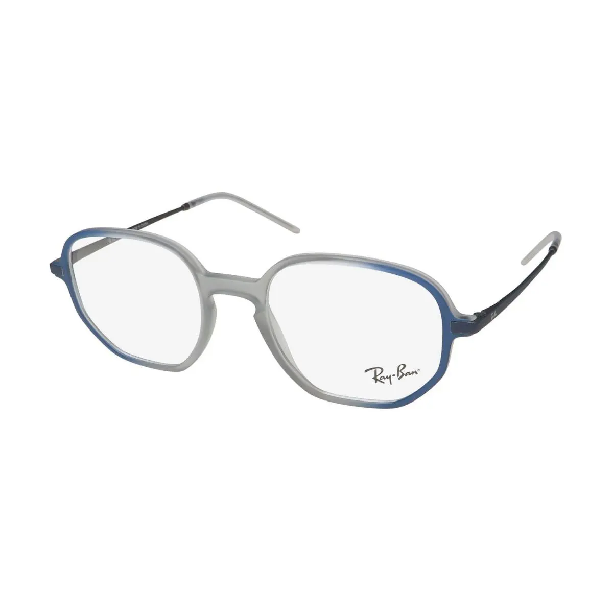Ray-ban 7152 Glasses 5794 Geometric 50-19-145 Mens Blue Plastic Full-rim