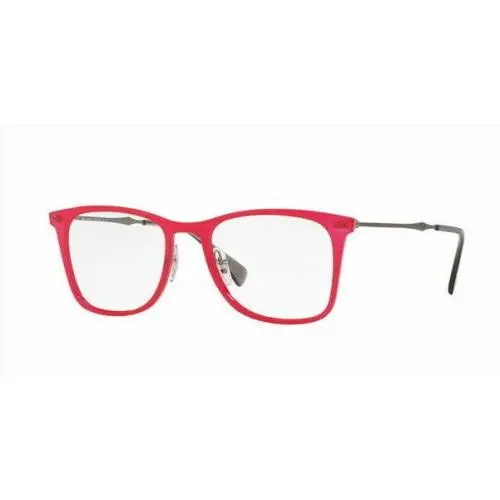 Ray Ban Eyeglasses Lightray RB7086 5641 Red Frames 49MM Rx-able