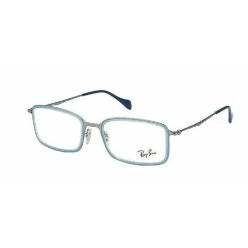 Ray Ban Eyeglasses RB6298 2810 Demi Gloss Gunmetal Light Blue 51MM Rx-able