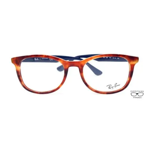 Ray Ban RB5356 5609 Havana/navy Blue Eyeglasses 52