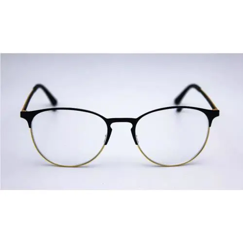 Ray-ban Rb6375 2890 Gold Round Eyeglasses Frames Missing Nose Pads 53-18-145