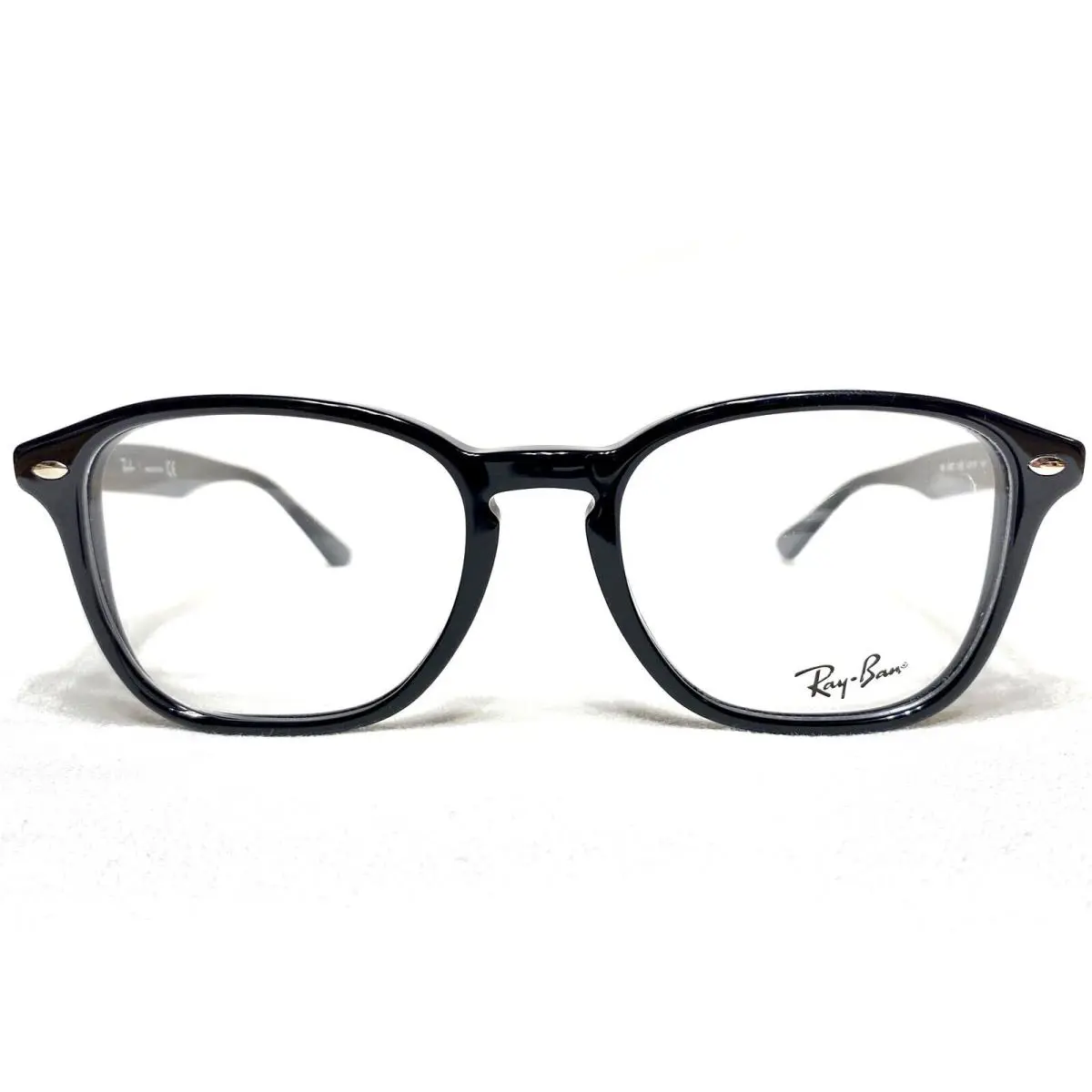 Ray Ban RB5352 2000 Unisex Black Square Designer Eyeglasses Frames 52/19 145
