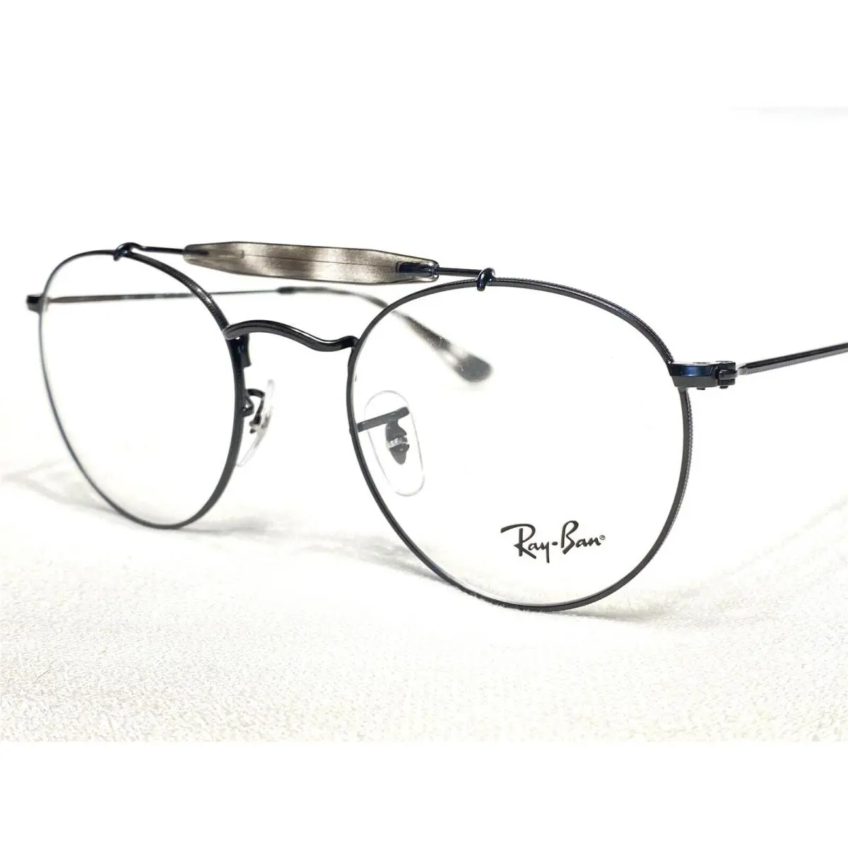 Ray Ban RB3747V 2760 Black/tortoise Round Aviator Eyeglasses Frames 50/21
