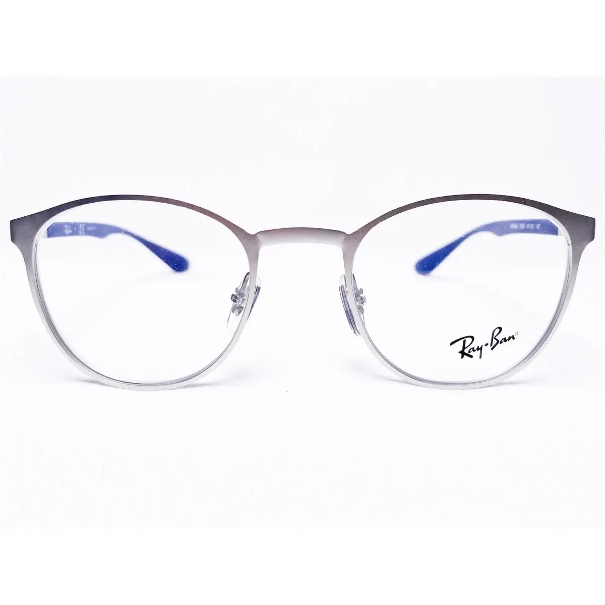 Ray Ban RB6355 2538 Unisex Matte Silver Square Eyeglasses Frames 47/20 145