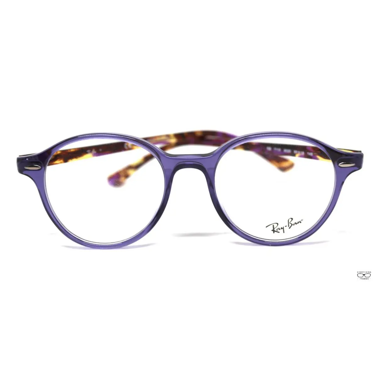 Ray Ban RB7118 8020 Transparent Purple/tortoise 50